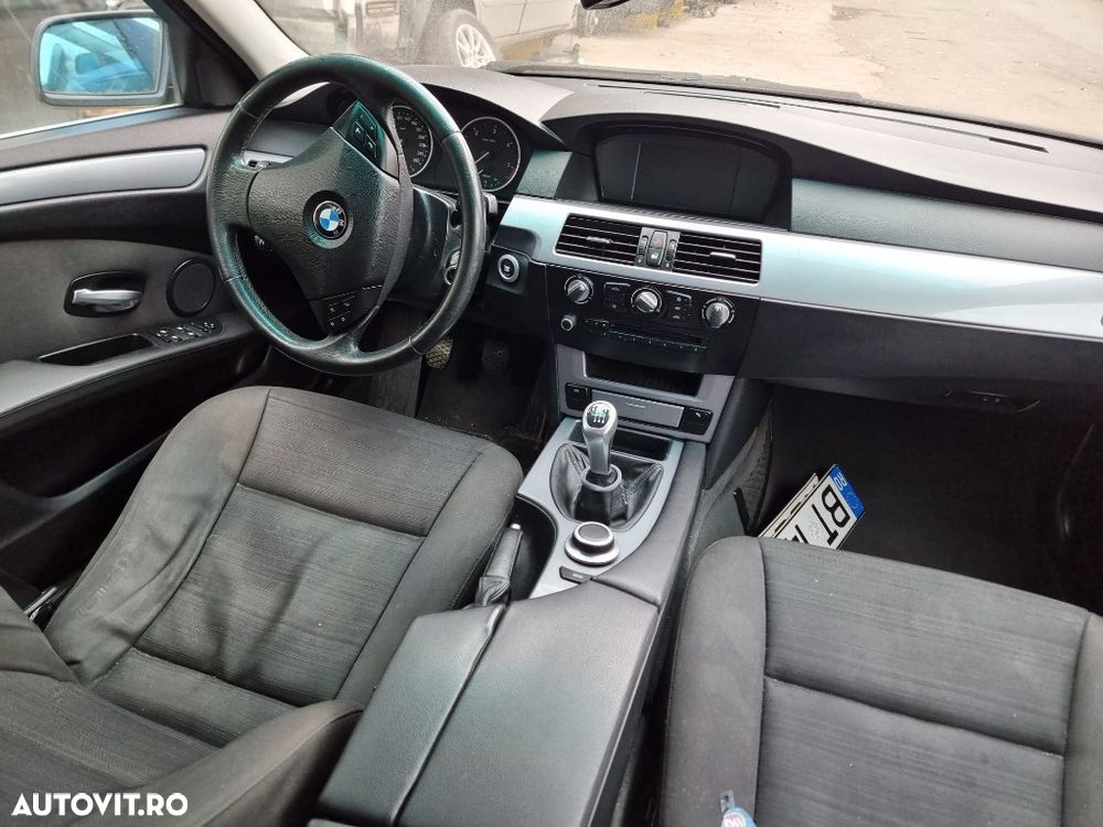 scaune fata incalzite bancheta spate ,calaret etrier brat fuzeta BMW seria 5 e60 motor 2.0d dezmembrez - 5