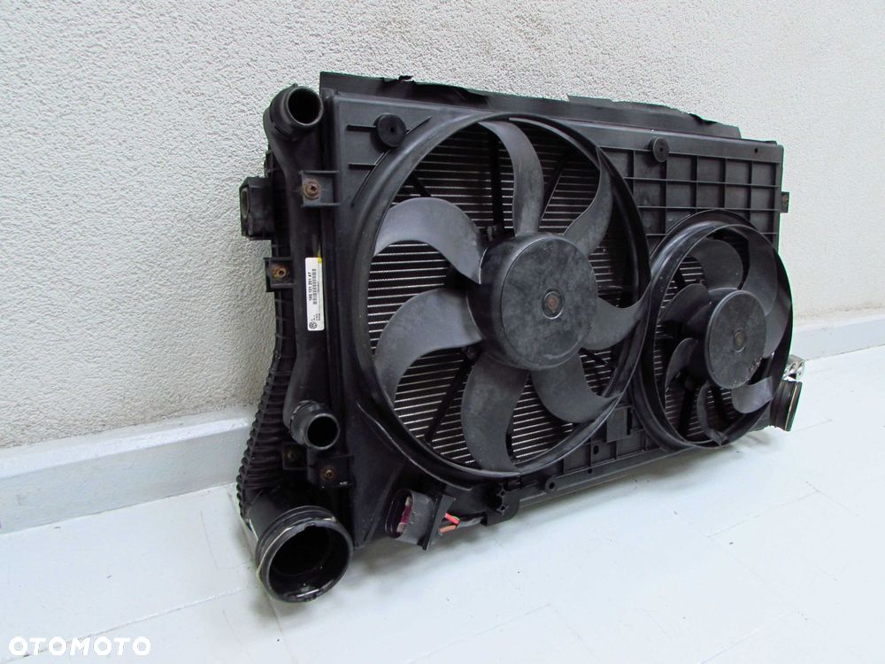AUDI A3 8P 1.8 2.0 TFSI 03-10 CLODNICE WODY KLIMA INTERCOOLER WENTYLATOR 1K0121251AT 1K0145803S - 3