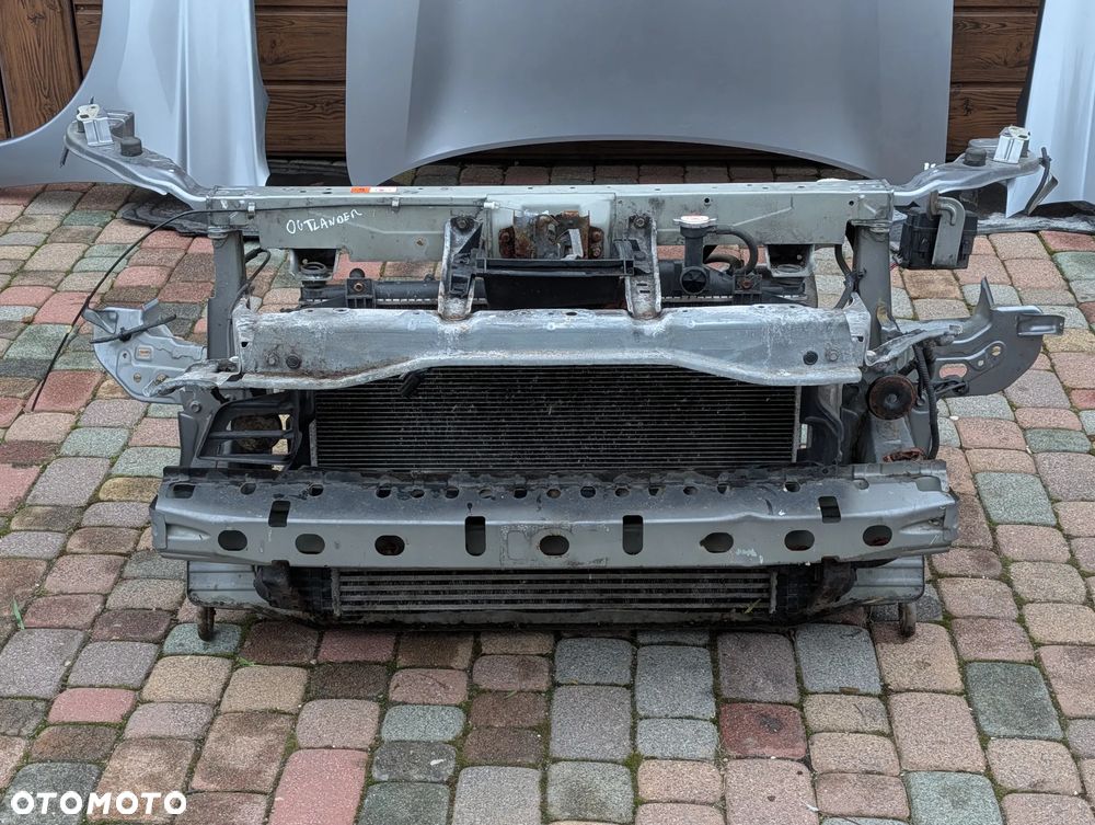 ZDERZAK PAS PRZEDNI MASKA BŁOTNIKI PRZÓD MITSUBISHI OUTLANDER III 2.2 DID U17B - 13