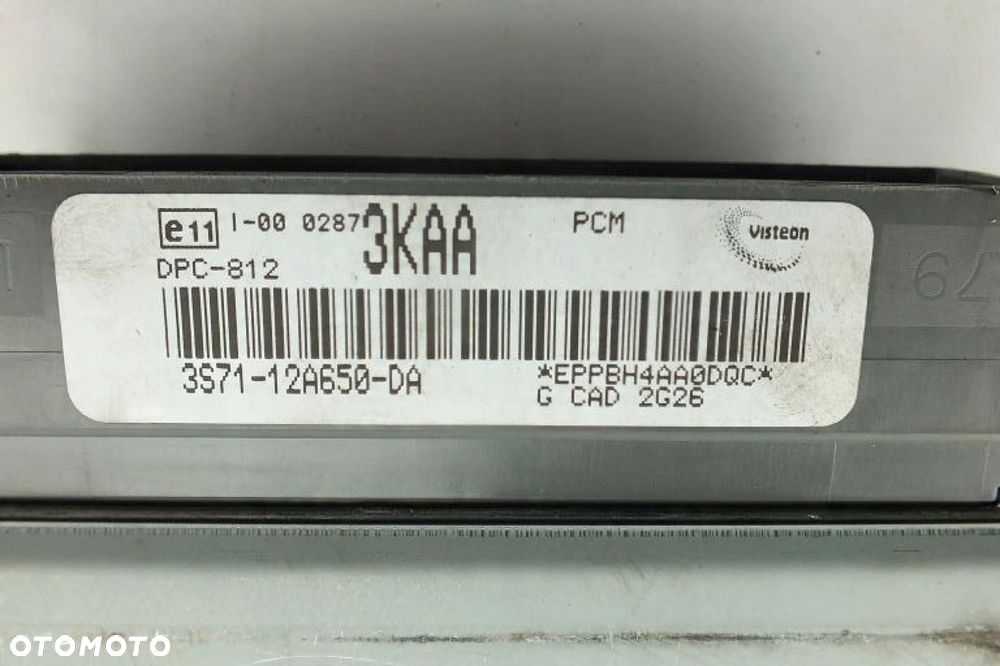 KOMPUTER STEROWNIK SILNIKA FORD MONDEO MK3 (2001-2007) 3S71-12A650-DA - 4