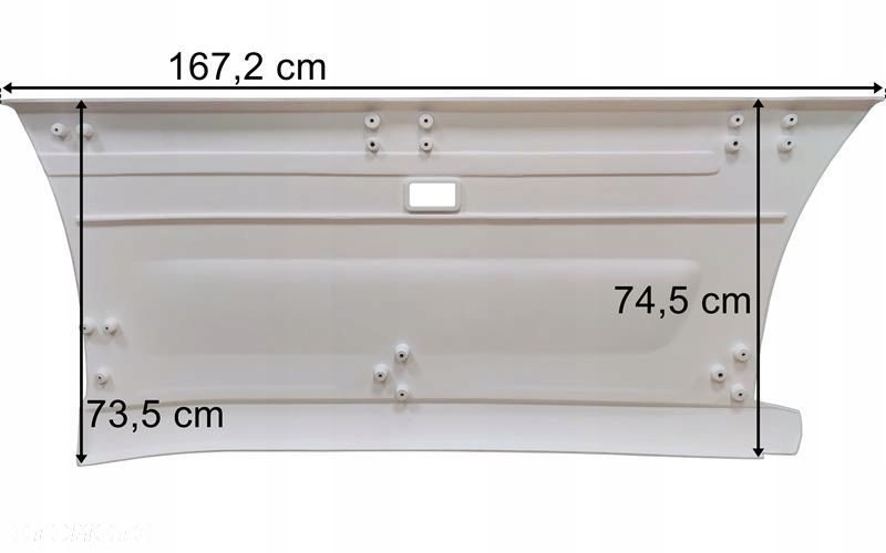 scania r 6 osłona międzyosiowa prawa krótka niska 1850596 - 2