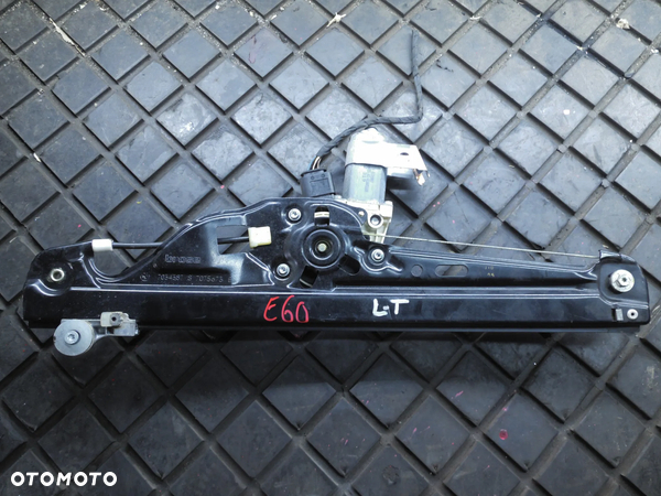 BMW E60 MECHANIZM SZYBY LEWY TYŁ