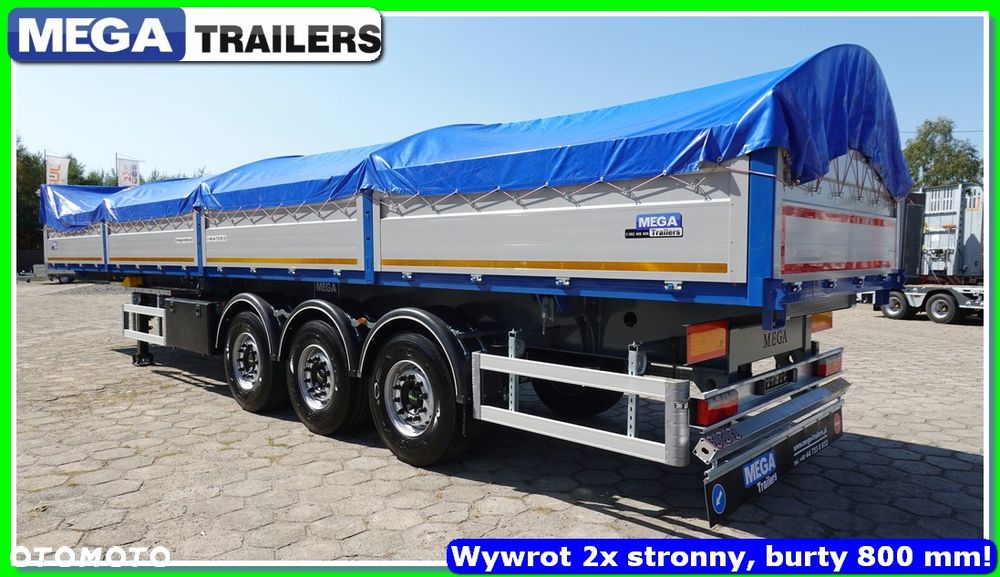 Mega 25 m³ wywrotka - platforma, 2-stronna, HARDOX 450 !!! - 8