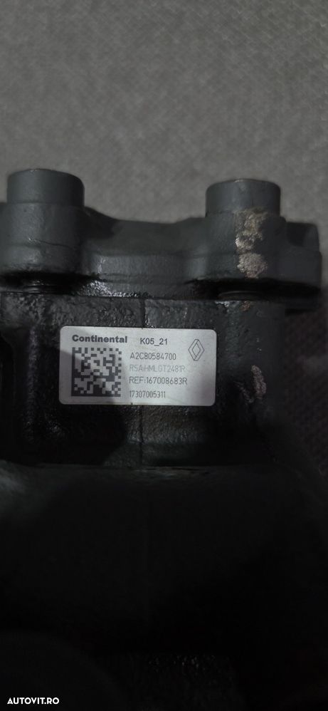 Pompa Înaltă Presiune Opel Movano / Renault Master 2.3 Euro 6 – Cod 167008683R - 2
