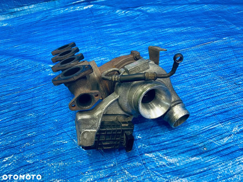TURBO TURBINA TURBOSPRĘŻARKA BMW E60 E61 E81 E84 E87 E88 E90 E91  2.0D N47 143KM ; 7800594 ORYGINAŁ - 11