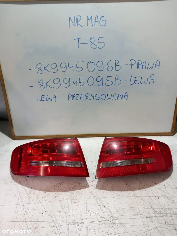 LAMPA LEWA  TYŁ AUDI A4 B8 KOMBI 8K9945095B 8K9945096B - 1