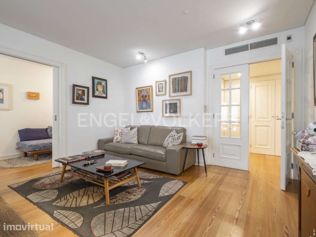 Apartamento sofisticado T2 em edifício de luxo no Chiado - Grande imagem: 5/24