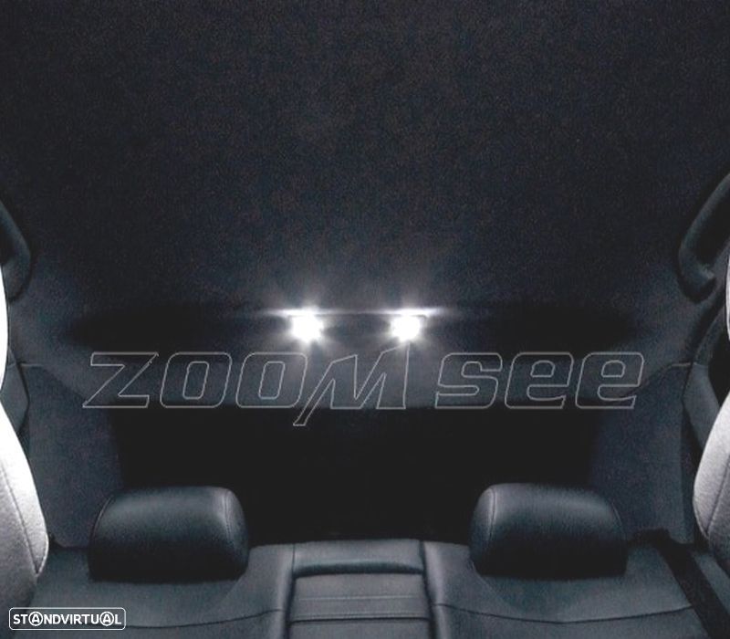 KIT COMPLETO DE 15 LAMPADAS LED INTERIOR PARA AUDI A4 S4 B5 SEDAN 96-01 - 3