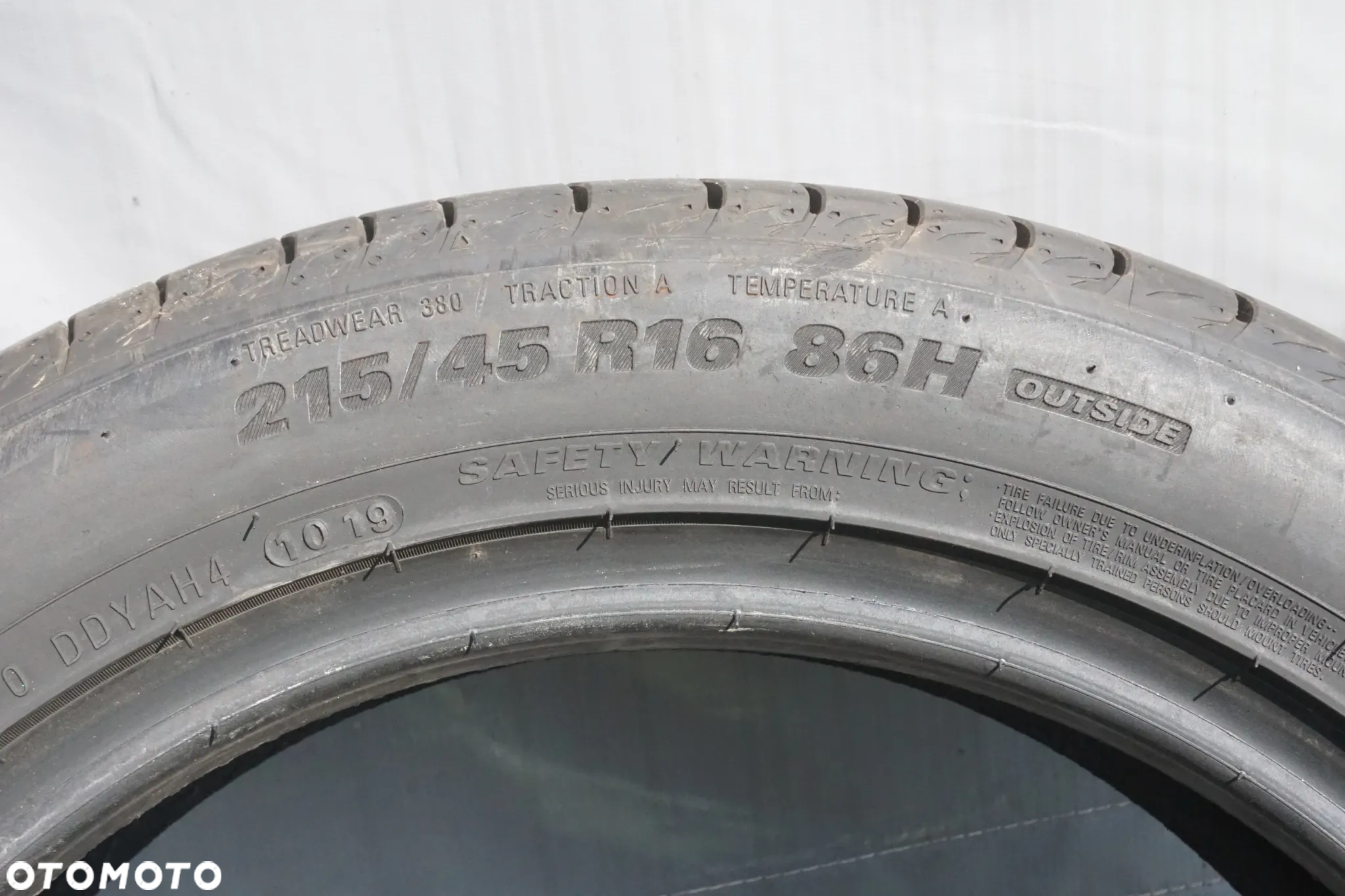 215 45 16 kumho ecsta jak nowe - 8