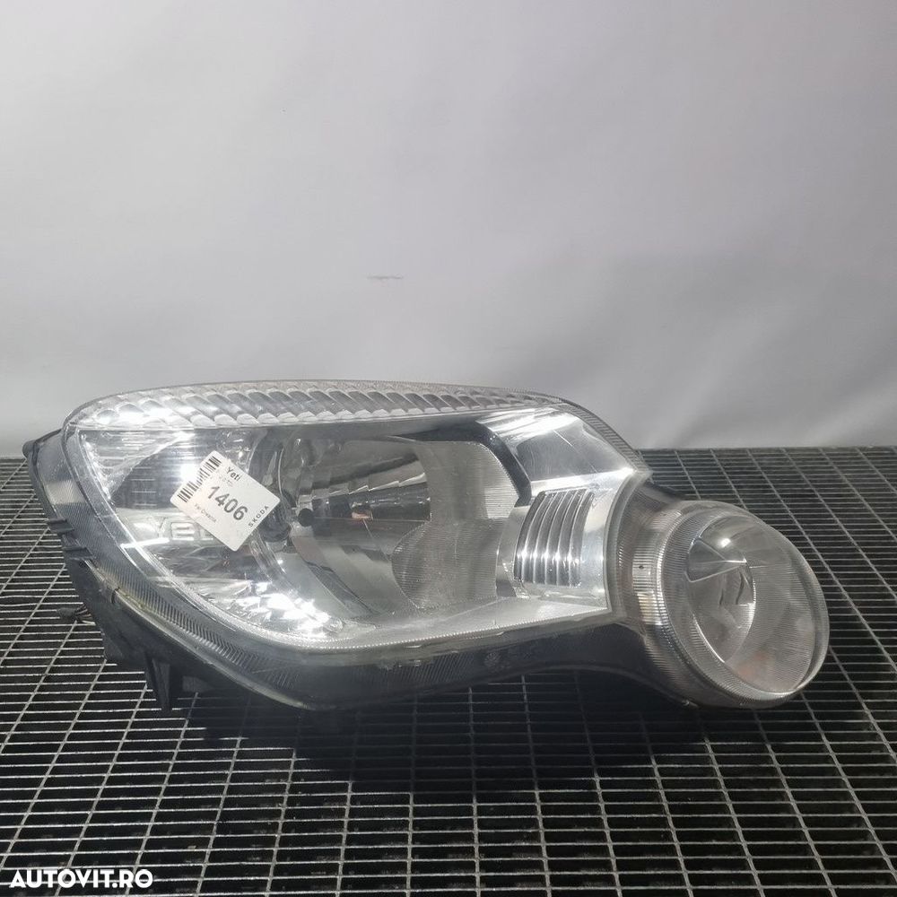 Far Dreapta Skoda Yeti 2009 - 2013 SUV 4 Usi (1406) Fara xenon - 1