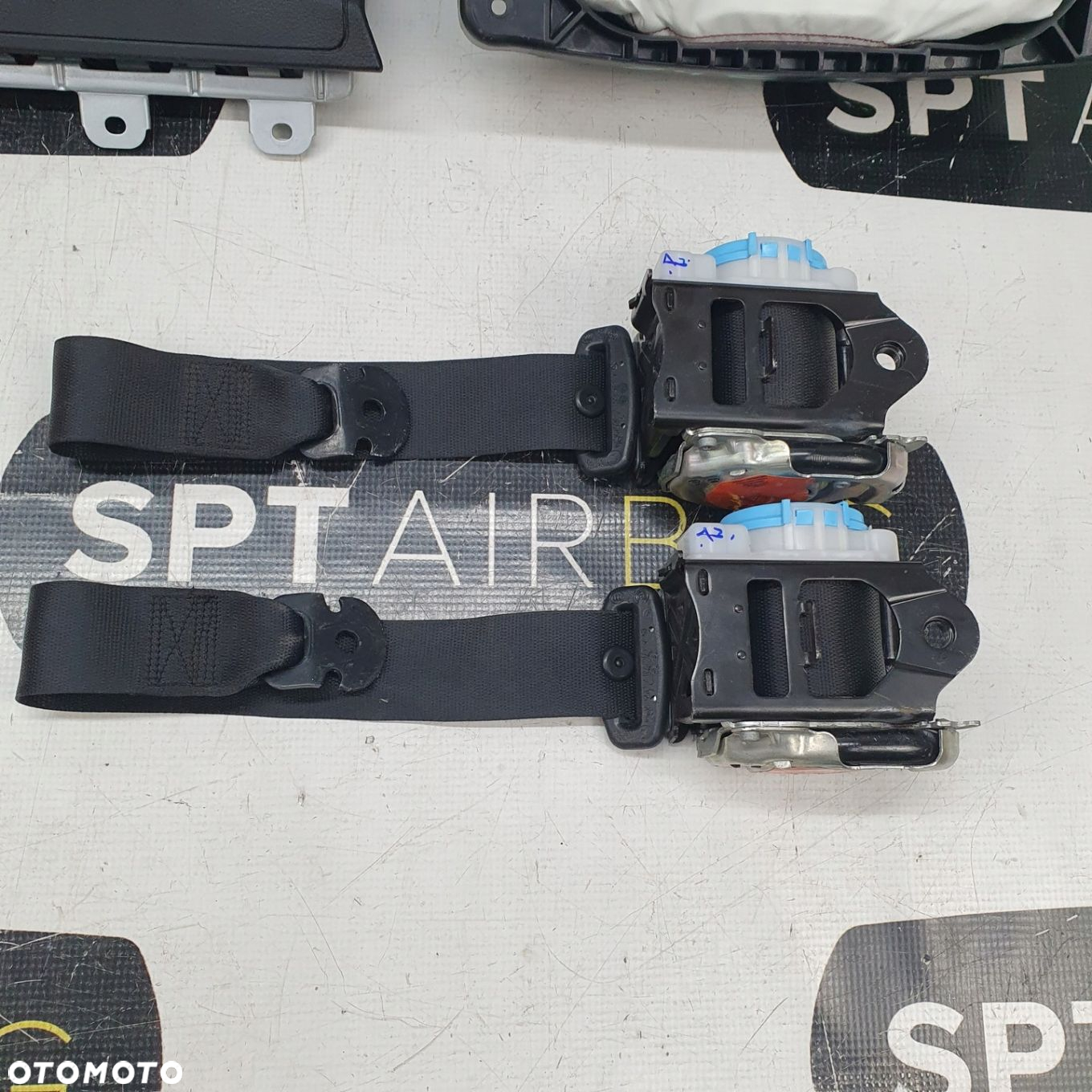 MERCEDES CLA W117 DESKA ROZDZIELCZA KONSOLA KOKPIT PULPIT PODUSZKI AIRBAG AIR BAG PASY KIT SET - 11