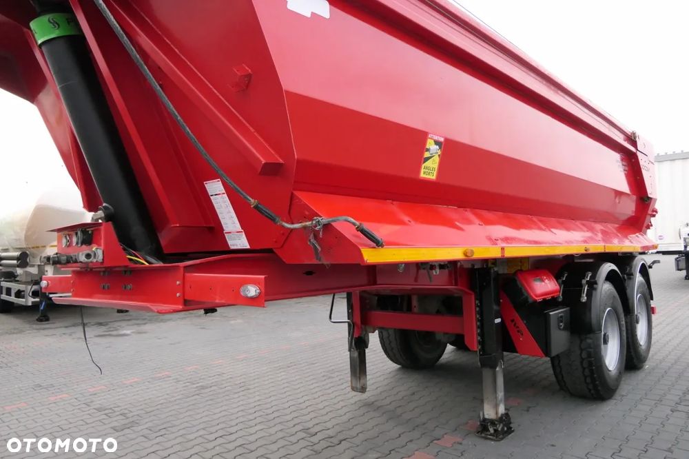 Inny CIMAR / WYWROTKA STALOWA / 19 M3 / 2 OSIE / 2018 ROK / HYDRAULICZNA KLAPA - 3