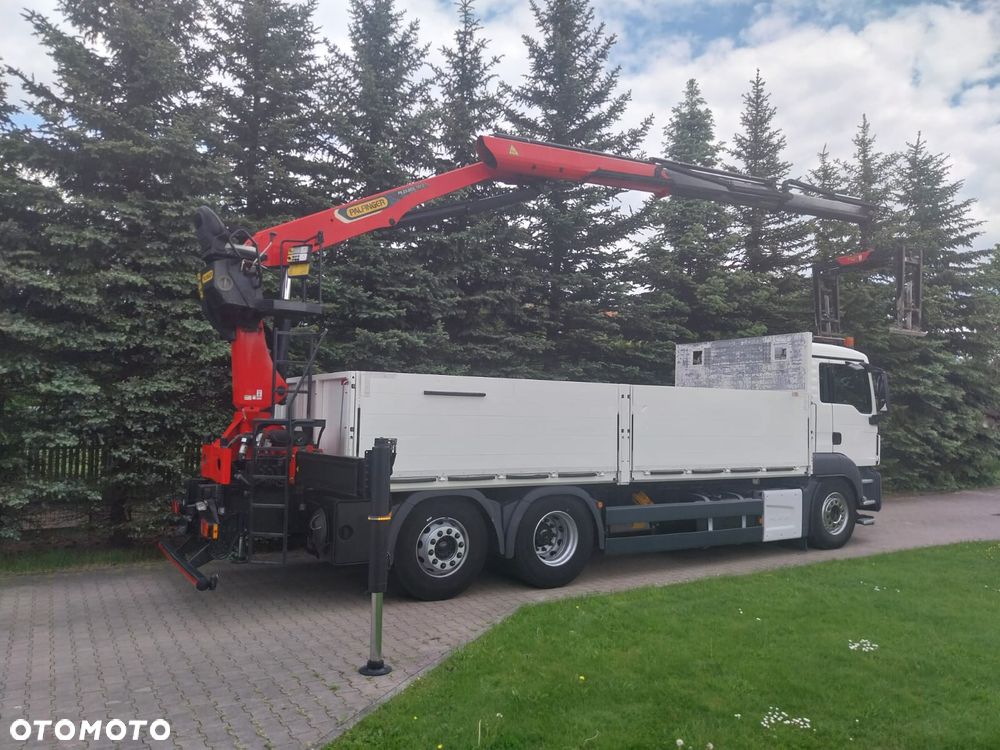 MAN TGS 26.400 z Palfinger PK 23001/ 3-oś skrętna - 16