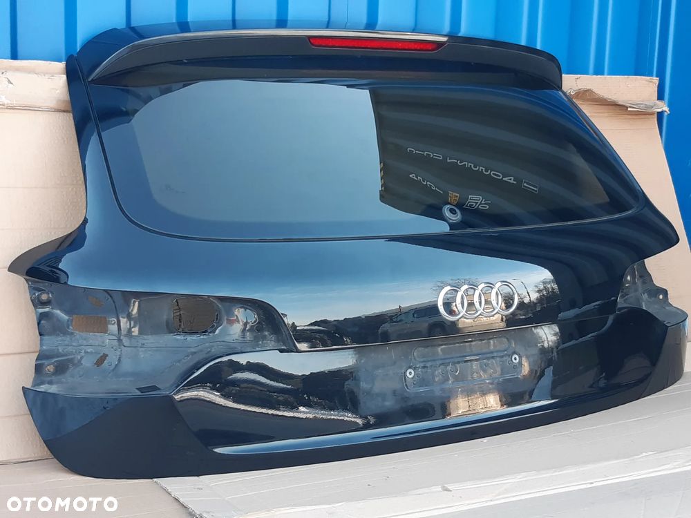 AUDI Q7 4L  LIFT KLAPA TYLNA TYŁ SZYBA L041 - 2