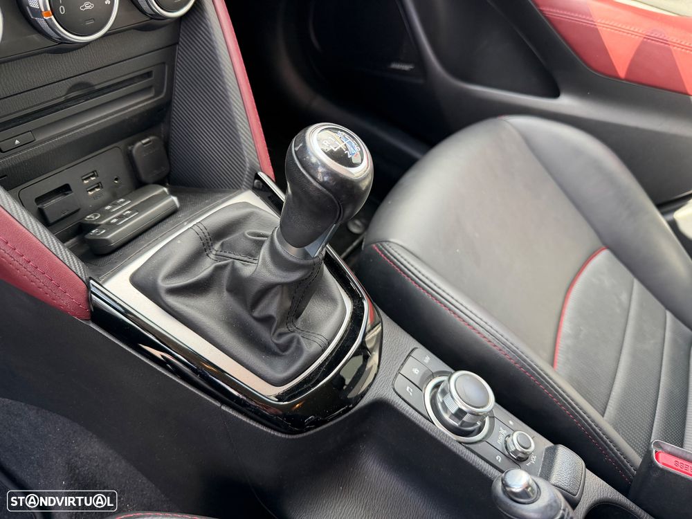 Mazda CX-3 1.5 Sky.Excellence HT Leather White Navi - 11