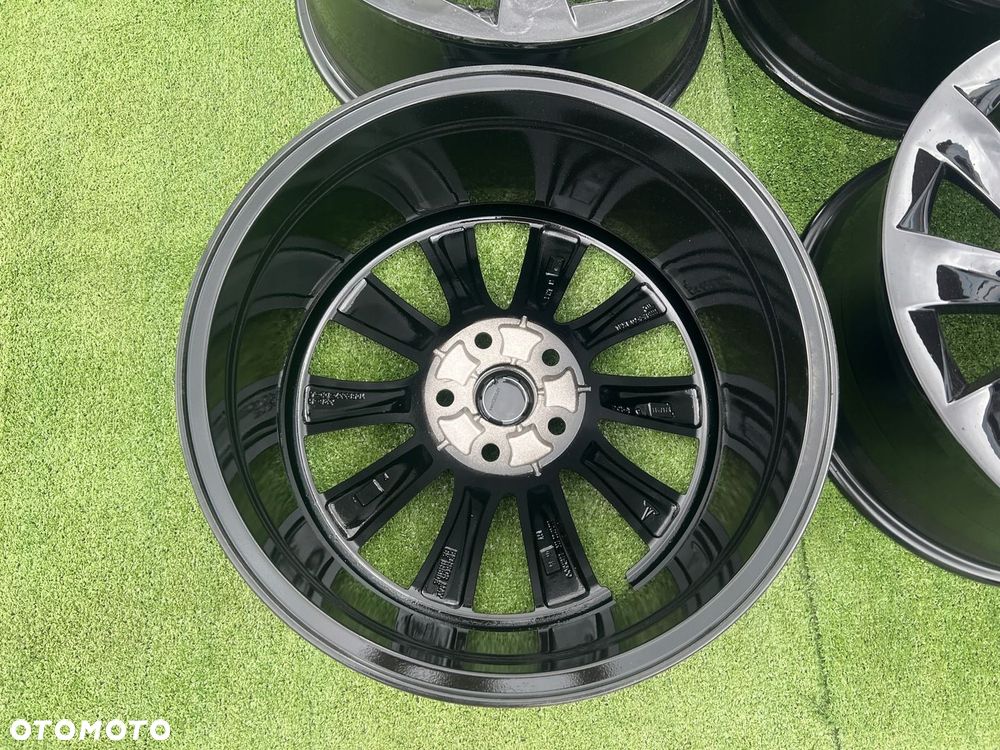KOMPLET FELG FELGI ALU TESLA MODEL S 19 5X120 ET40 ORYGINALNE 2015 - 2021 - 9