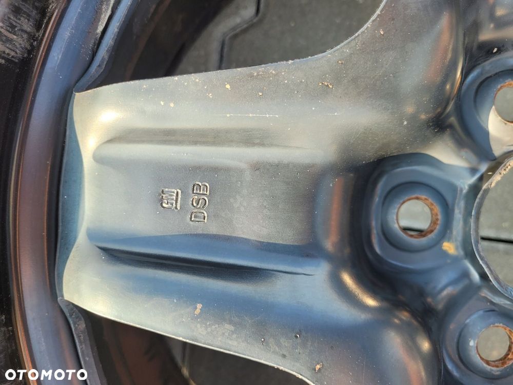 FELGI STALOWE 5x105 R17" 7Jx 17 ET42 OPEL Astra J K Mokka Cruze BENZYNA - 8