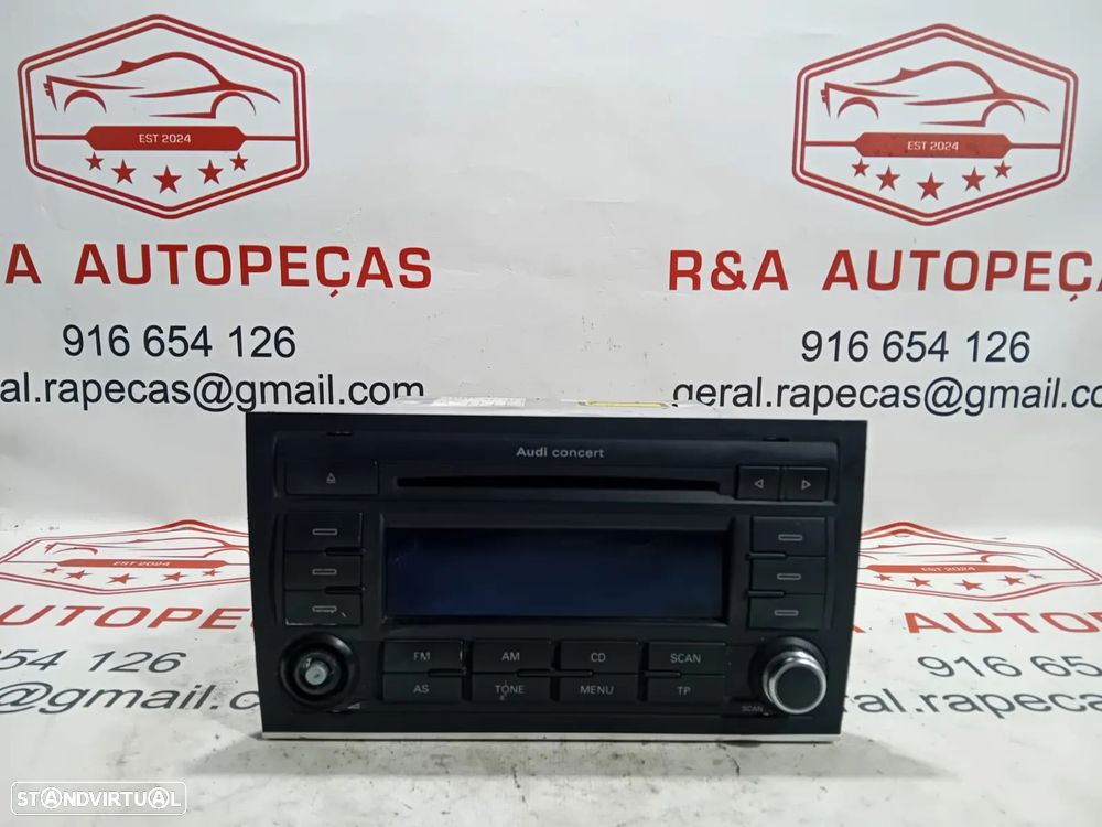 Auto Rádio Audi 8e0035186 764636380 Original - 2