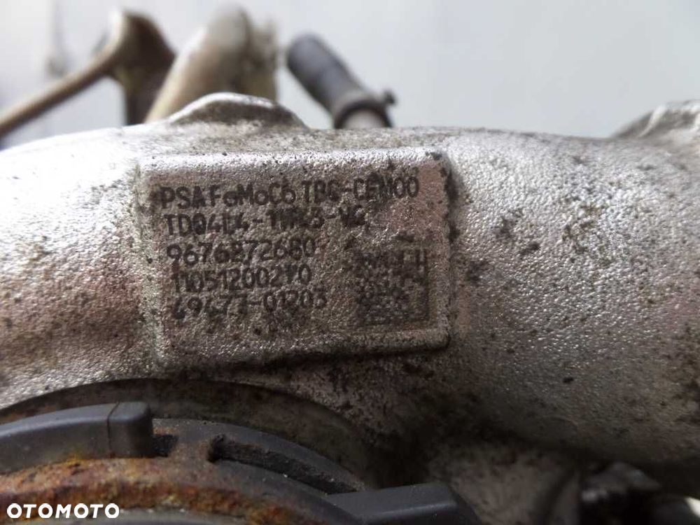 LAND ROVER II EVOQUE JAGUAR 2.2 D TURBO TURBOSREZARKA 9676272680 49477-01203 04L4-11TK3-VG - 5