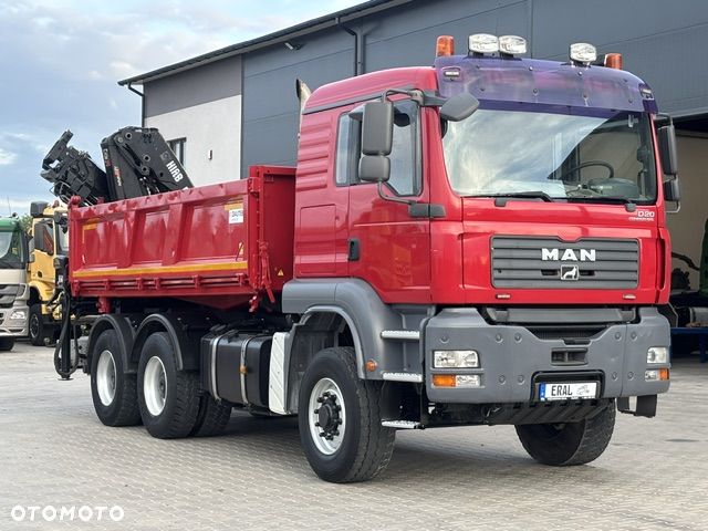 MAN TGA 26.430 Kipper Dautel Hydroburta 6x6 HDS stan idealny - 16