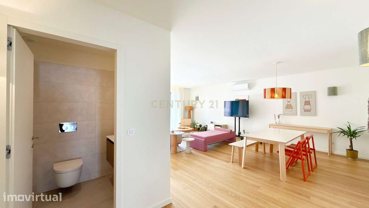 Apartamento T3 novo - Vista Mar | Condomínio Le Parc - Canidelo /Vila - Grande imagem: 5/32