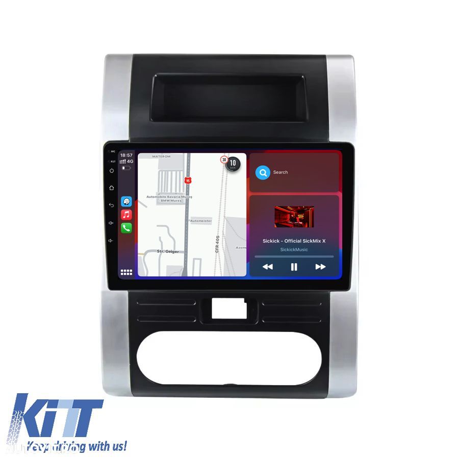 Navigatie Dedicata Nissan X-Trail T31 (2007 - 2015), 10Inch, 4Gb Ram, - 4