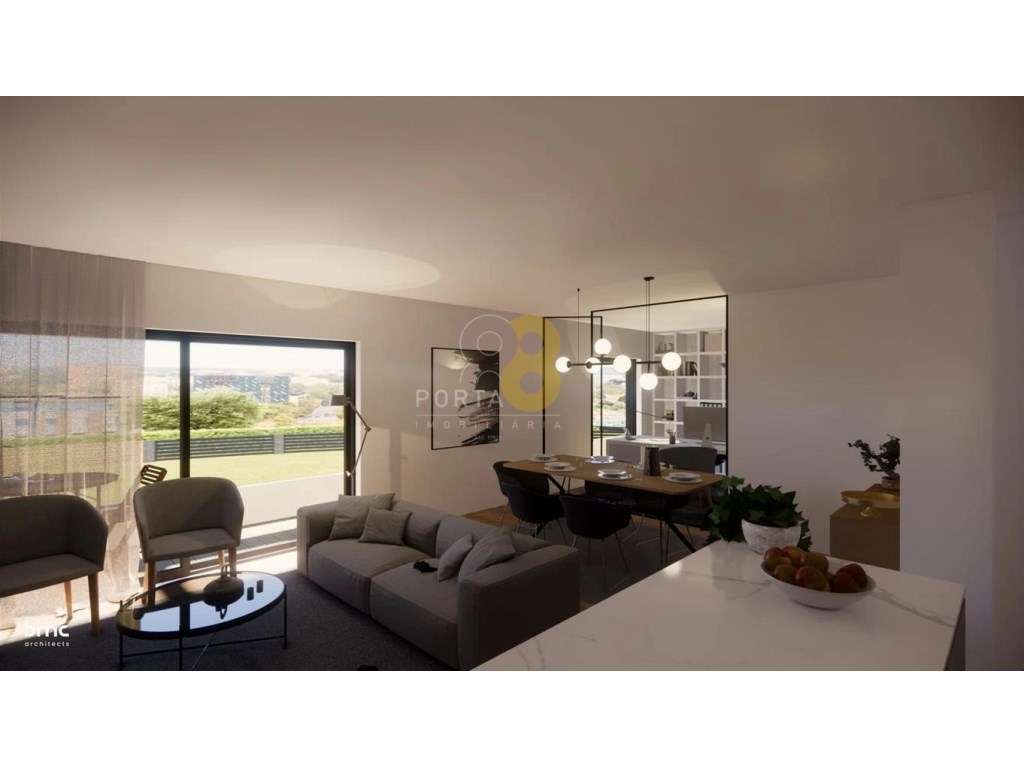 Apartamento T2 com terraço no centro de Matosinhos - Grande imagem: 3/20