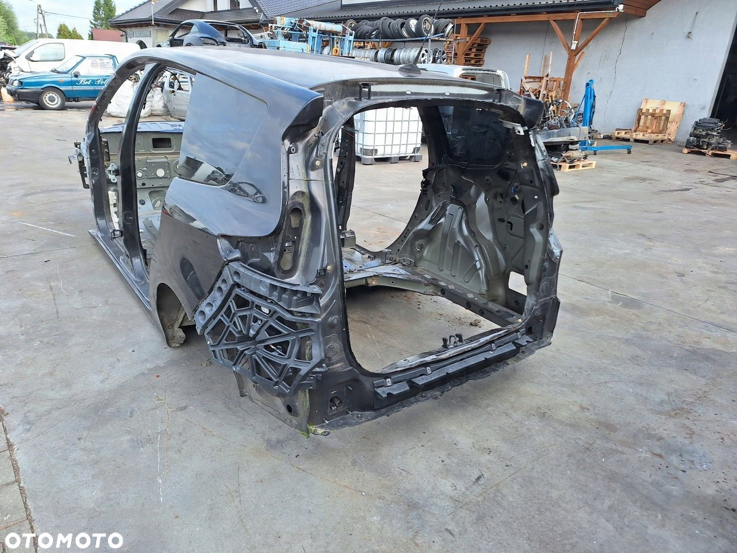 RENAULT SCENIC 3 III JZ0/1 GRAND TYLNA ĆWIARTKA BŁOTNIK TYŁ LEWY NV676 BOK - 5