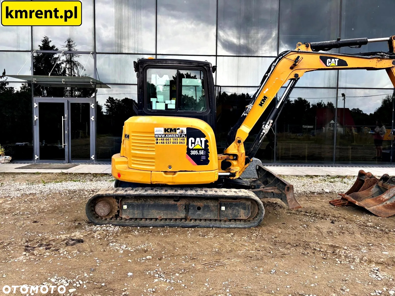 Caterpillar 305.5 MINI-KOPARKA POWERTILT 2016R. | JCB 8050 8060 48 VOLVO ECR 48 KOMATSU PC50 YANMAR VIO CAT 305 - 15