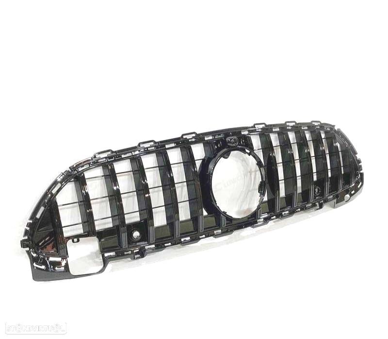 GRELHA FRONTAL DESPORTIVA MERCEDES W206 21- LOOK AMG GT PRETO - 2
