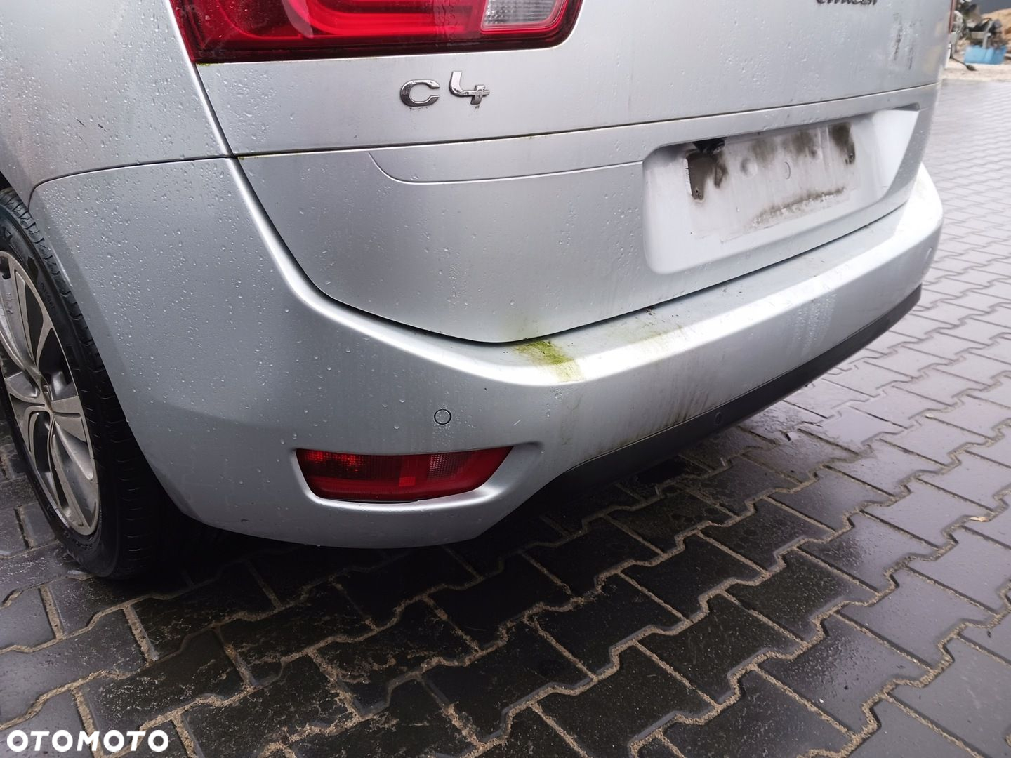 ZDERZAK TYŁ CITROEN C4 GRAND PICASSO II Z PDC 2014 ROK EZRC - 2