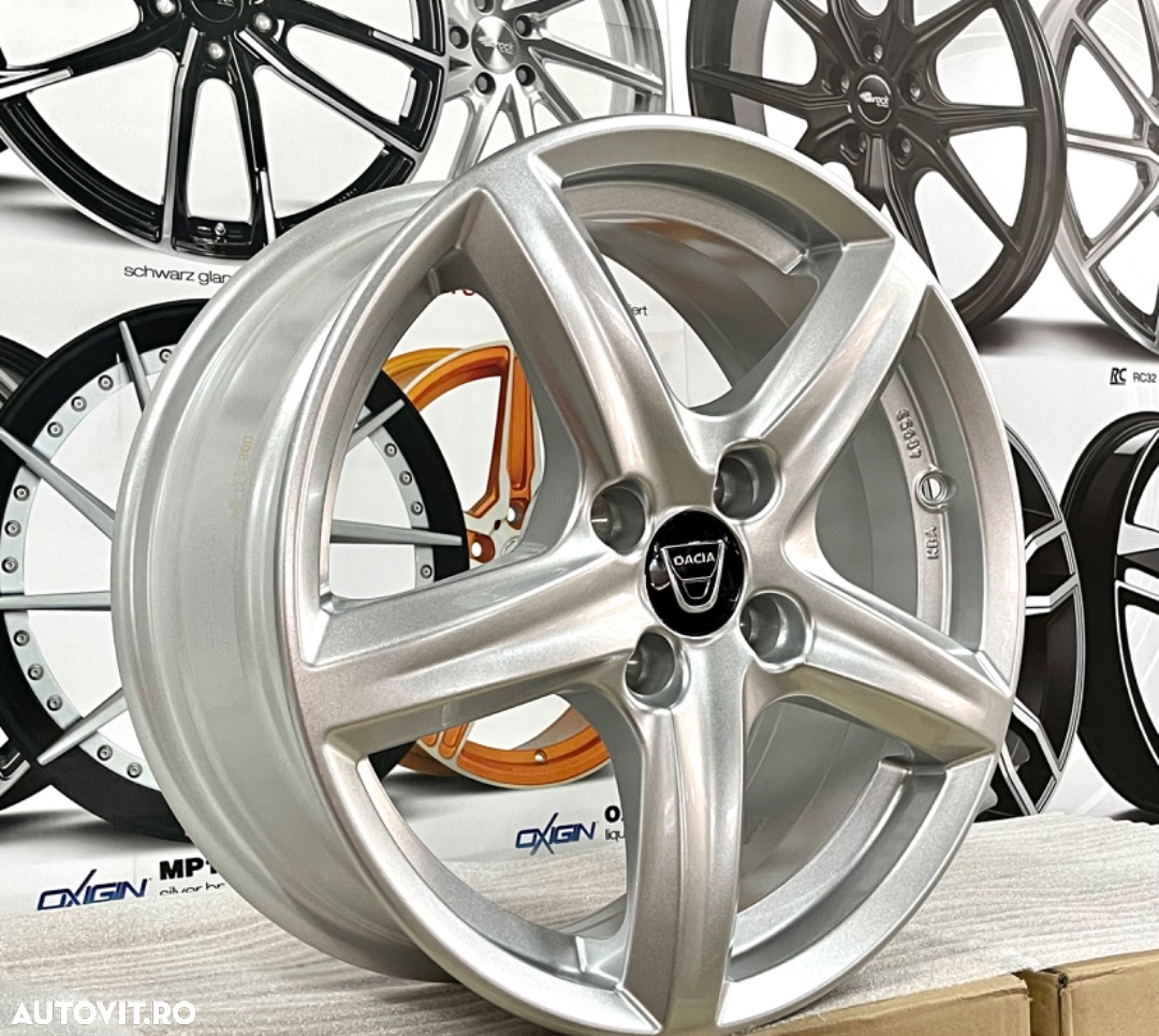 Jante Dacia Logan, Dokker, Lodgy, Sandero, 15 inch,  noi - 11