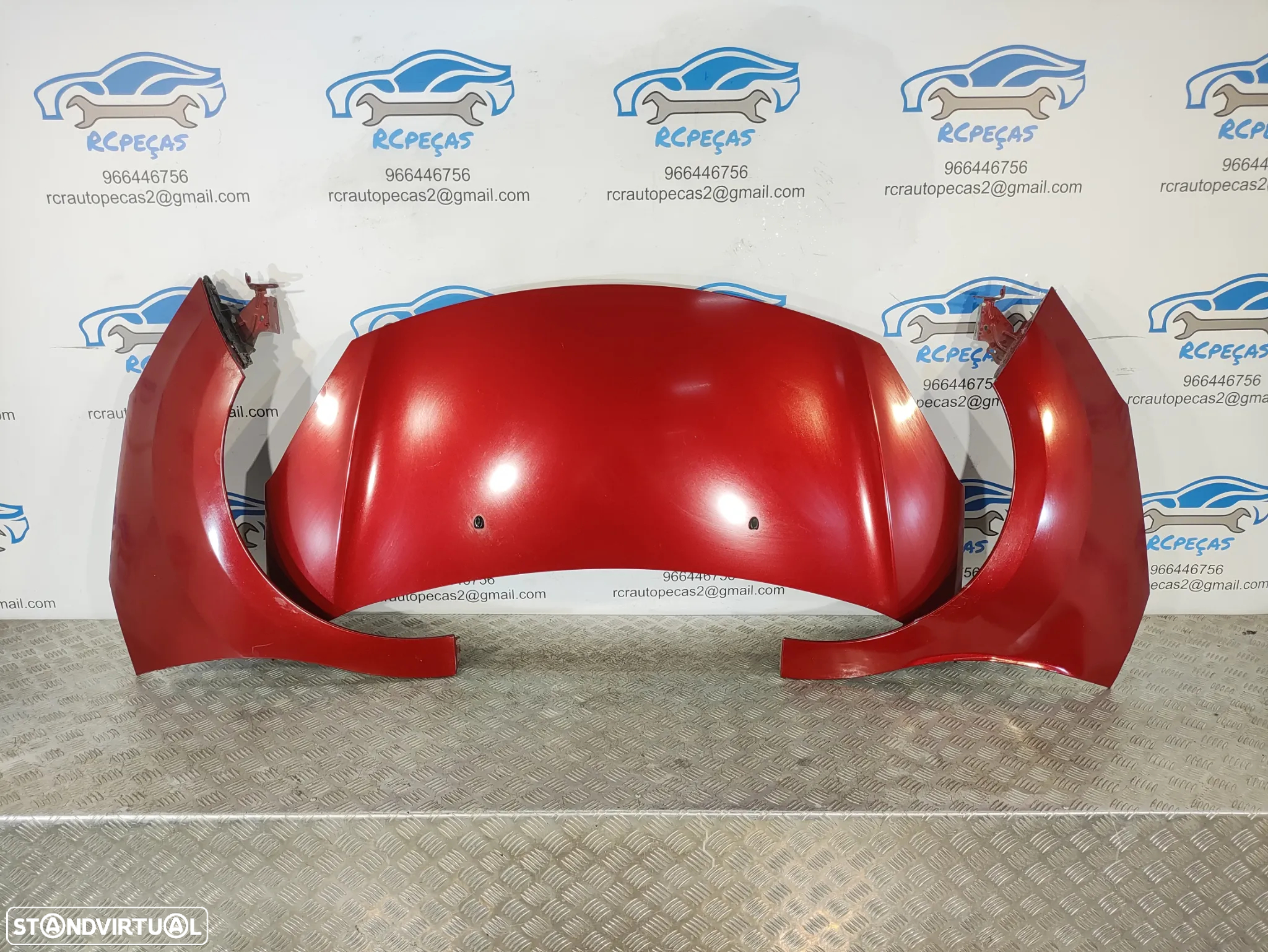 FRENTE COMPLETA CITROEN DS3 SA CAPOT PARACHOQUES GUARDA-LAMAS OTICAS RADIADOR VENTILADOR FRENTE FIBRA REFORÇO - 6