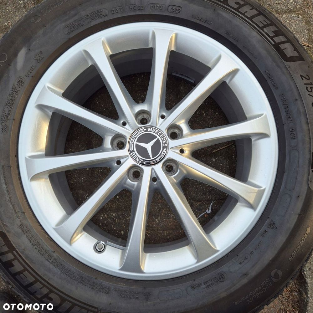 ZIMA KOŁA 17 ORYGINAŁ MERCEDES GLB X247 VITO GLK 215/65 R17 MICHELIN 2024R - 4
