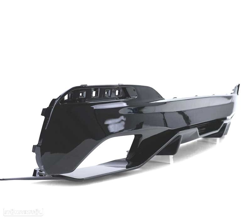 DIFUSOR BMW G30 G31 LOOK M PERFORMANCE PRETO BRILHANTE - 2