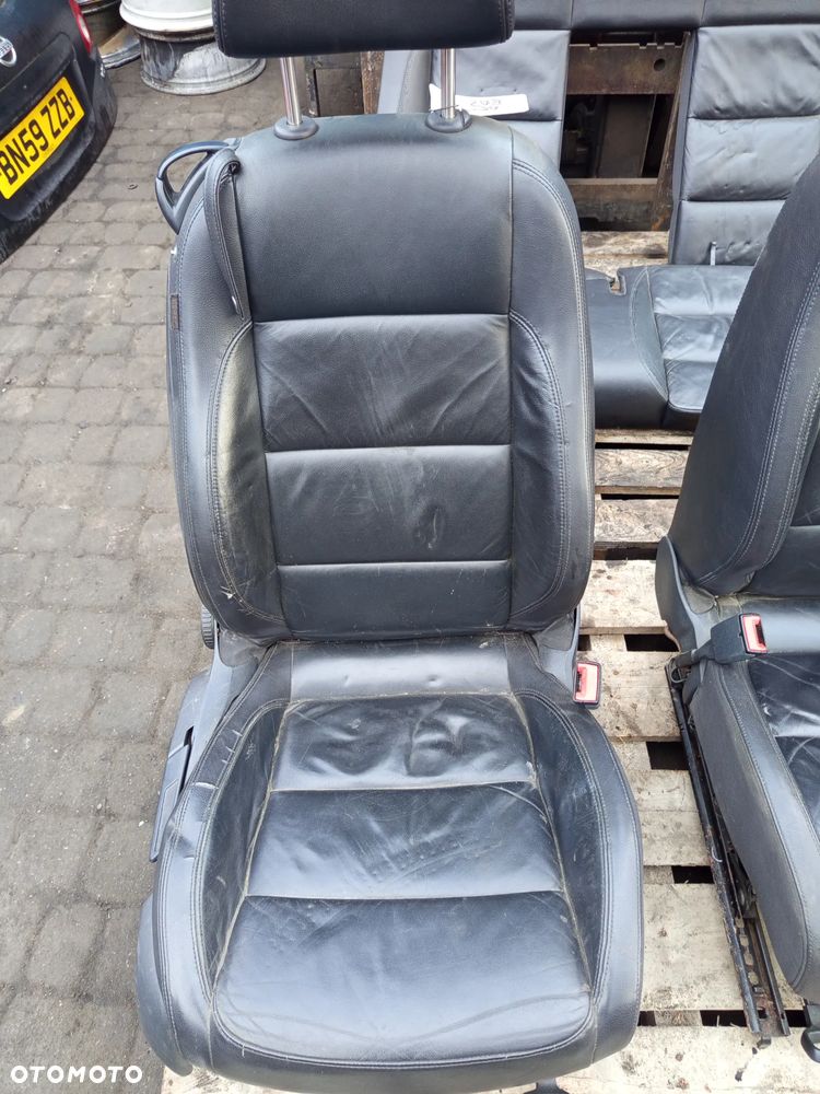VOLKSWAGEN VW EOS 06-10 KOMPLET FOTELI SKÓRA - 6