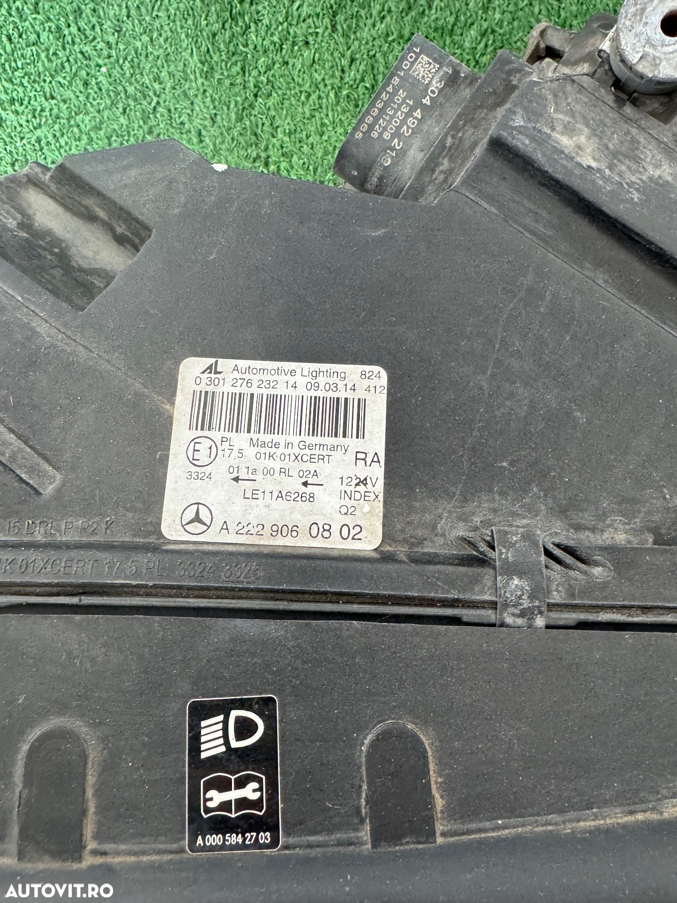Far stanga dreapta full led Mercedes S class W222 ils complet - 7