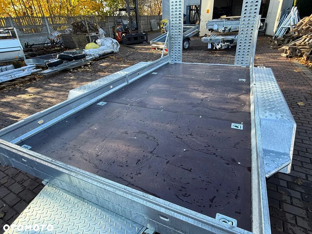 Niewiadów Przyczepa do przewozu sprzętu budowlanego Niewiadów K4035 400x190cm 3500kg 3 osie pod koparke minikoparka walec MOTOMUS Borowa - 7