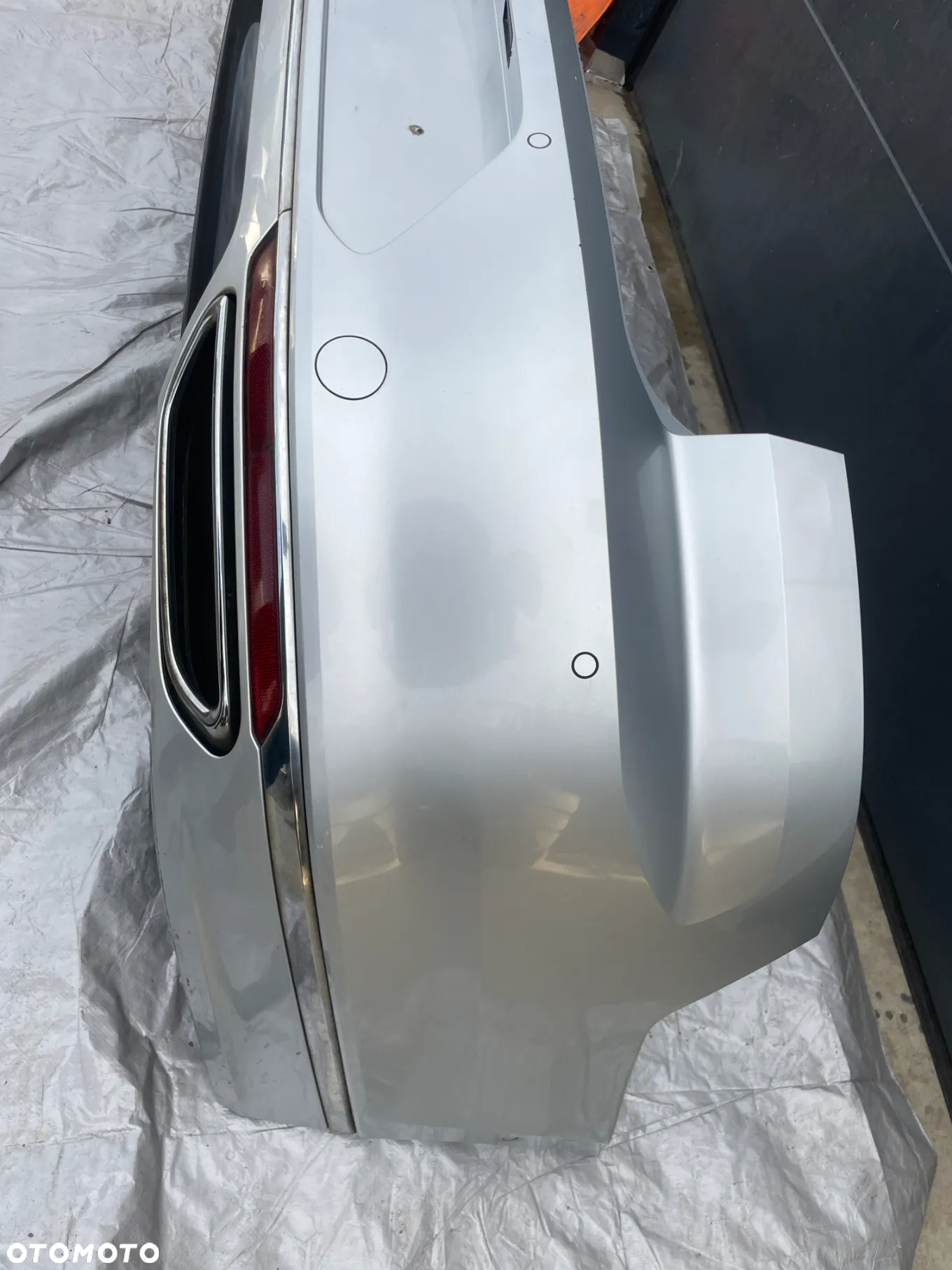 VW Passat B8 zderzak tył sedan R LINE  LA7W kompletny highline W KOLOR - 3