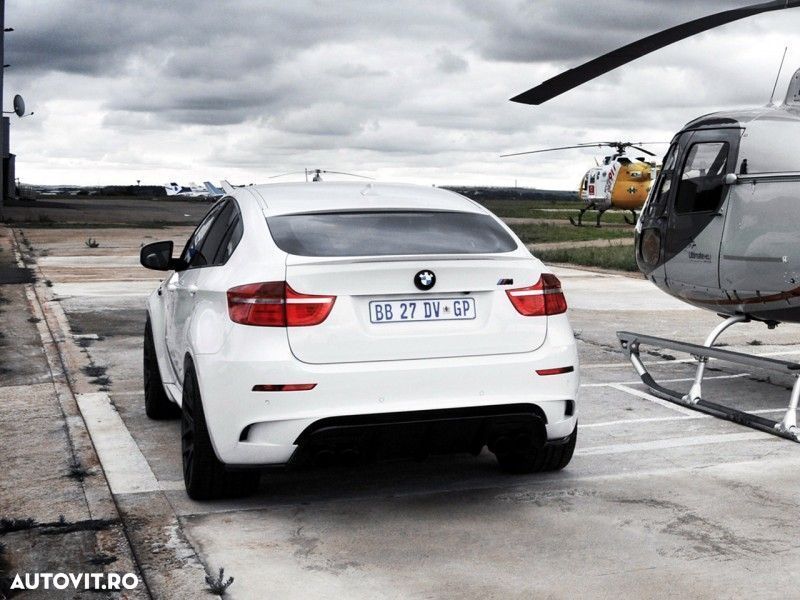 Eleron portbagaj  pentru BMW x6 E71 Model Performance look -KIT montare Gratis!  CALITATE PREMIUM ⭐️⭐️⭐️⭐️⭐️ - 6