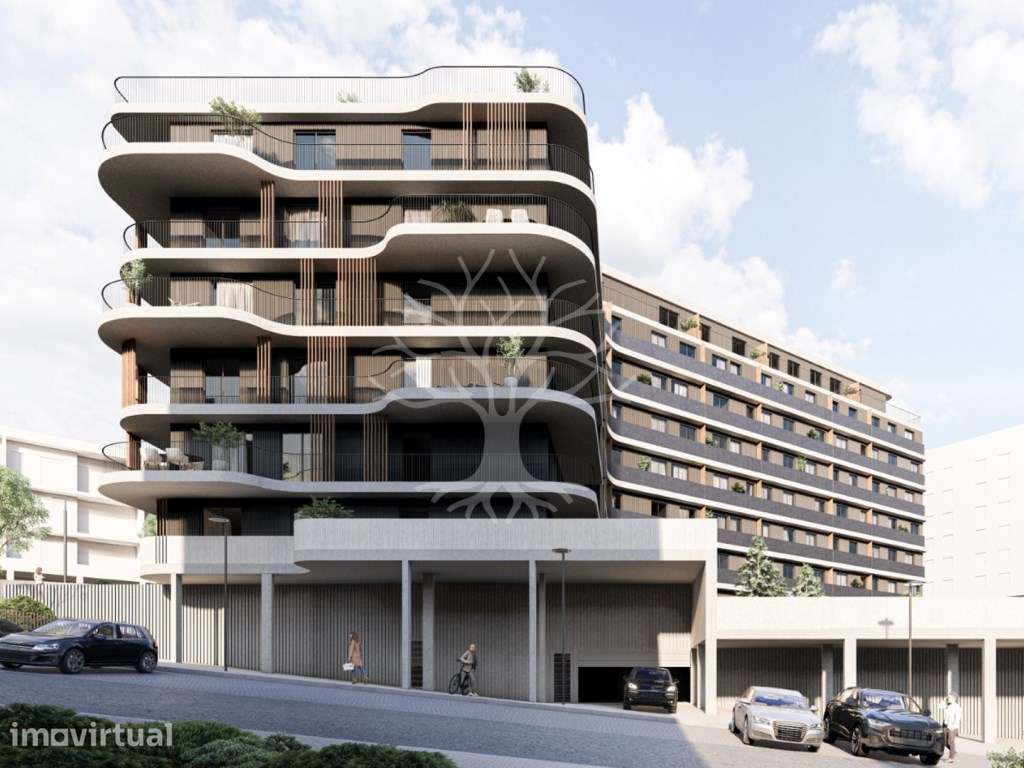 Apartamento T2 em construção com varanda e lugar de garagem, em Vil... - Grande imagem: 5/12