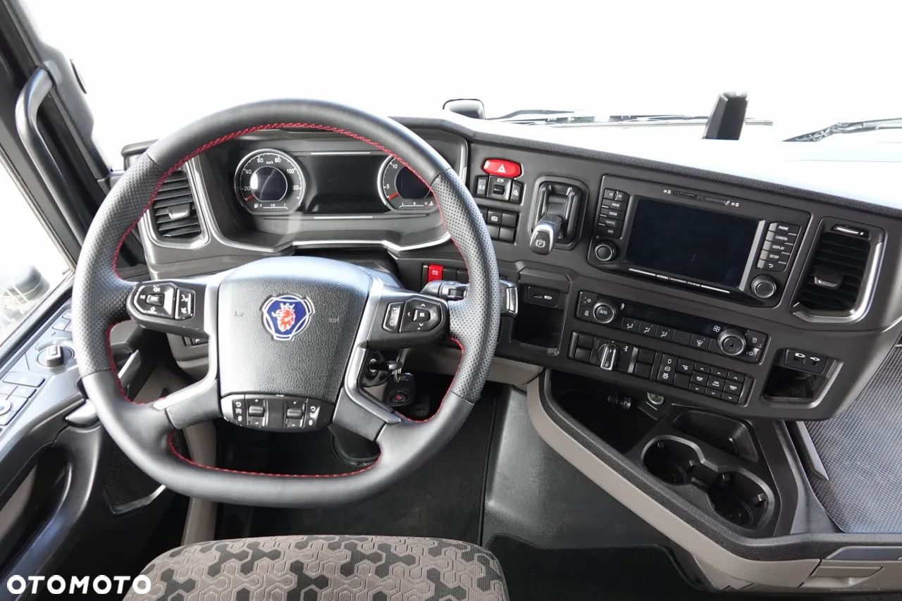 Scania S 500 / RETARDER / HYDARAULIKA / PRZÓD NA PODUSZKACH / KLIMA POSTOJOWA / ALUFELGI / OPONY 100% / PO KONTRAKCIE SERWISOWYM / SPROWADZONY - 28