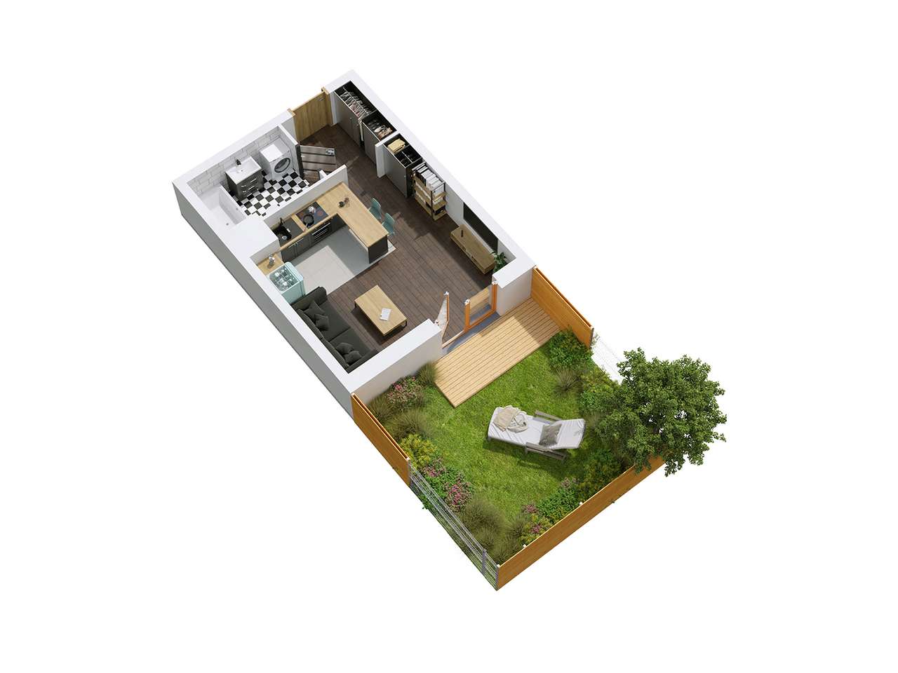 Mieszkanie na sprzedaż, 1 pokój, 27 m², Buk