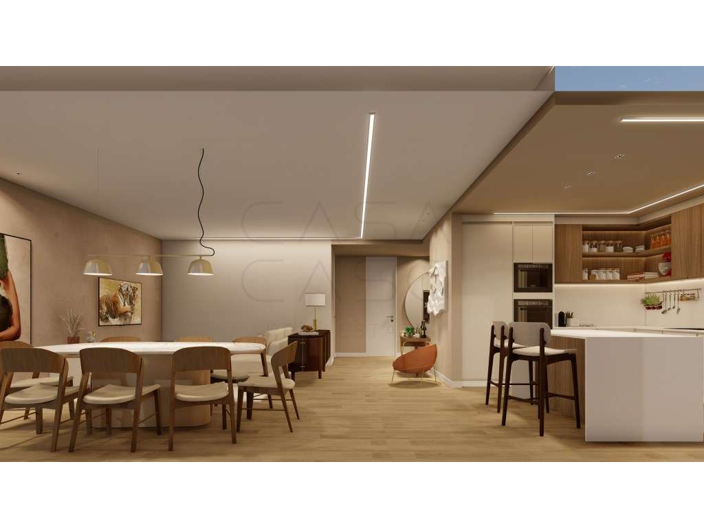 Apartamento T3 com Sotão, Suite, Varanda, Parqueamento e arrecadaçã... - Grande imagem: 5/23