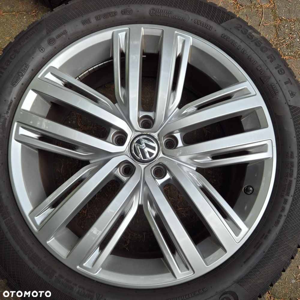 ZIMA KOŁA ORYGINAŁ VW TIGUAN 2 R-LINE Q3 SKODA KODIAQ TARRACO 235/50 R19 2025r - 4