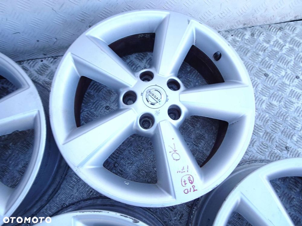 alufelgi kpl. nissan qashqai j10 17" 5x114.3 et 40 - 14