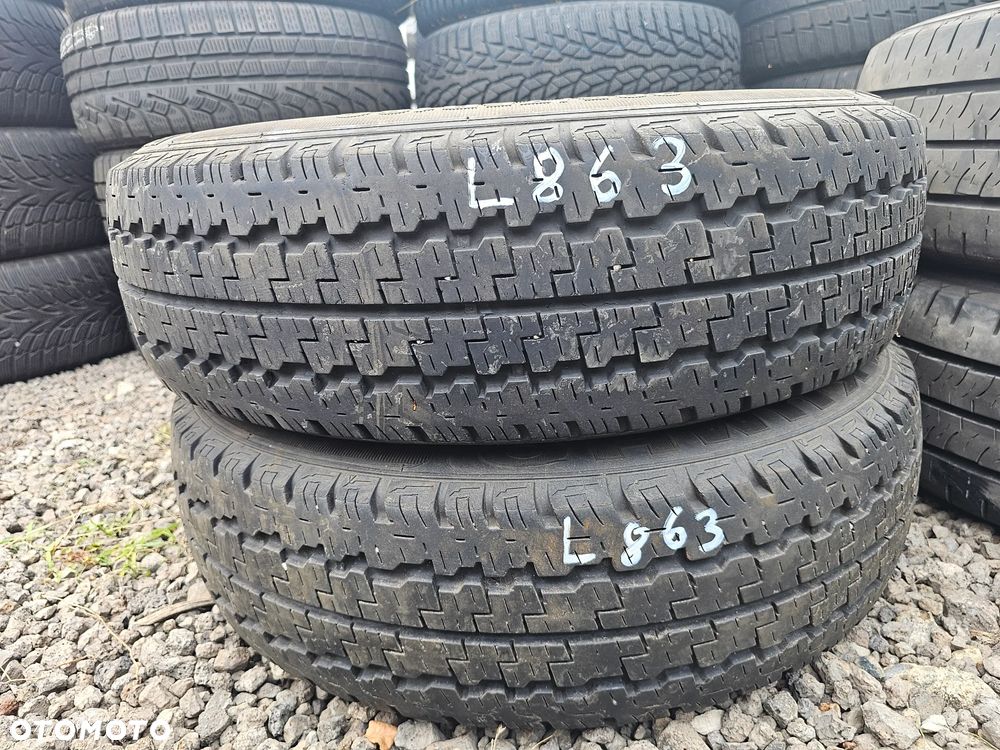 KUMHO 205/75R16C 110/108R RADIAL 857 (2szt.) (1x6,0 1x6,5) (DOT: 2x0418) L863