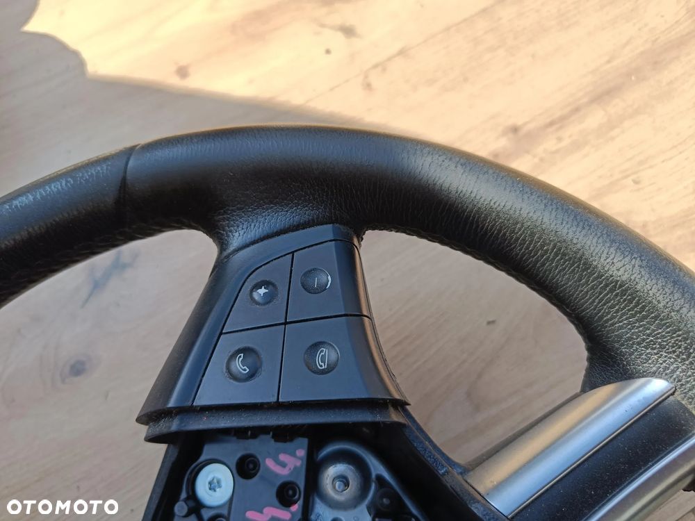 MERCEDES W164 ML X164 GL W251 KIEROWNICA CZARNA SKÓRZANA ŁOPATKI - 6