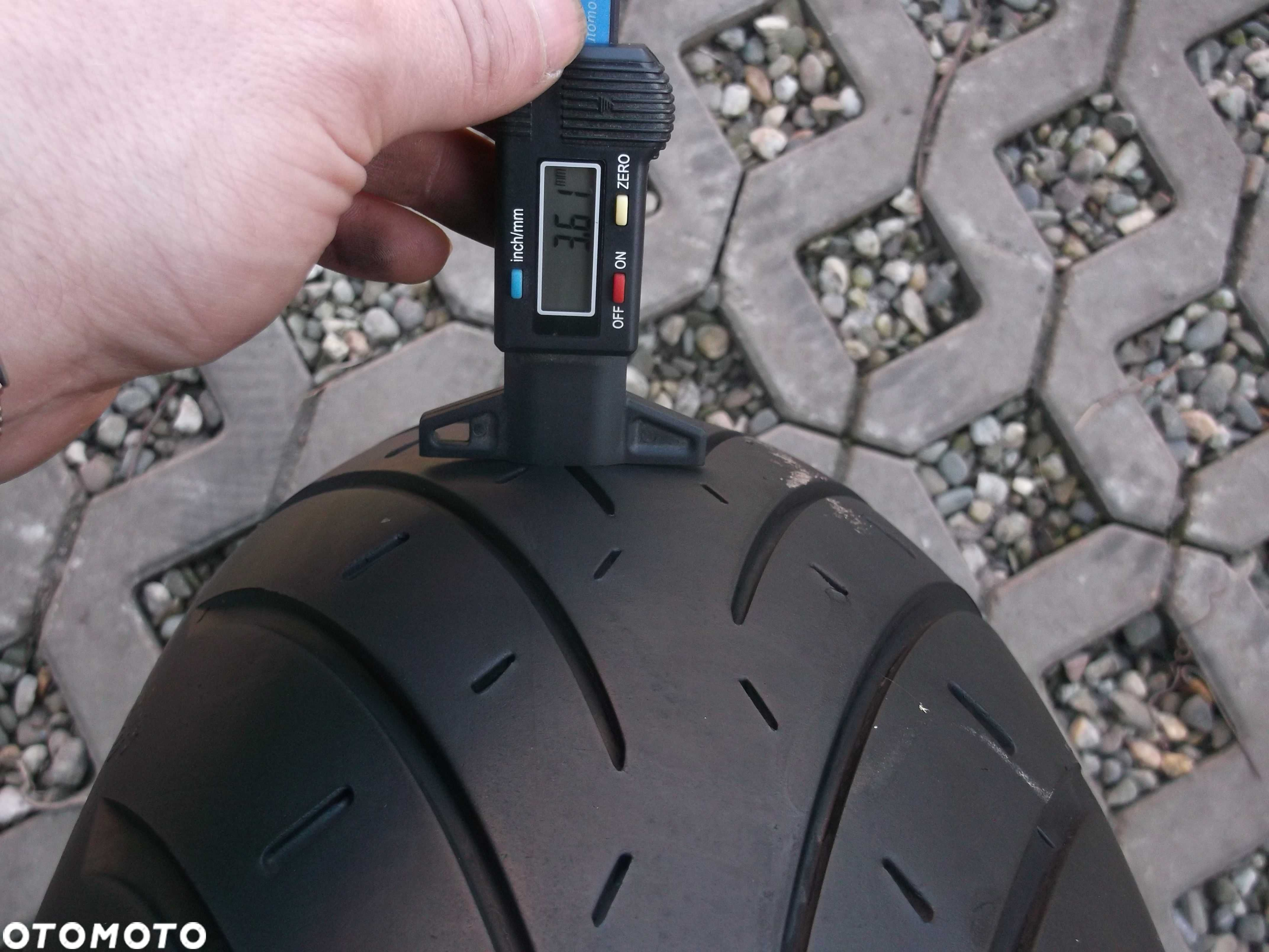 opona 190/50ZR17	73W Metzeler Roadtec 01 dot4516 3,6mm - 2