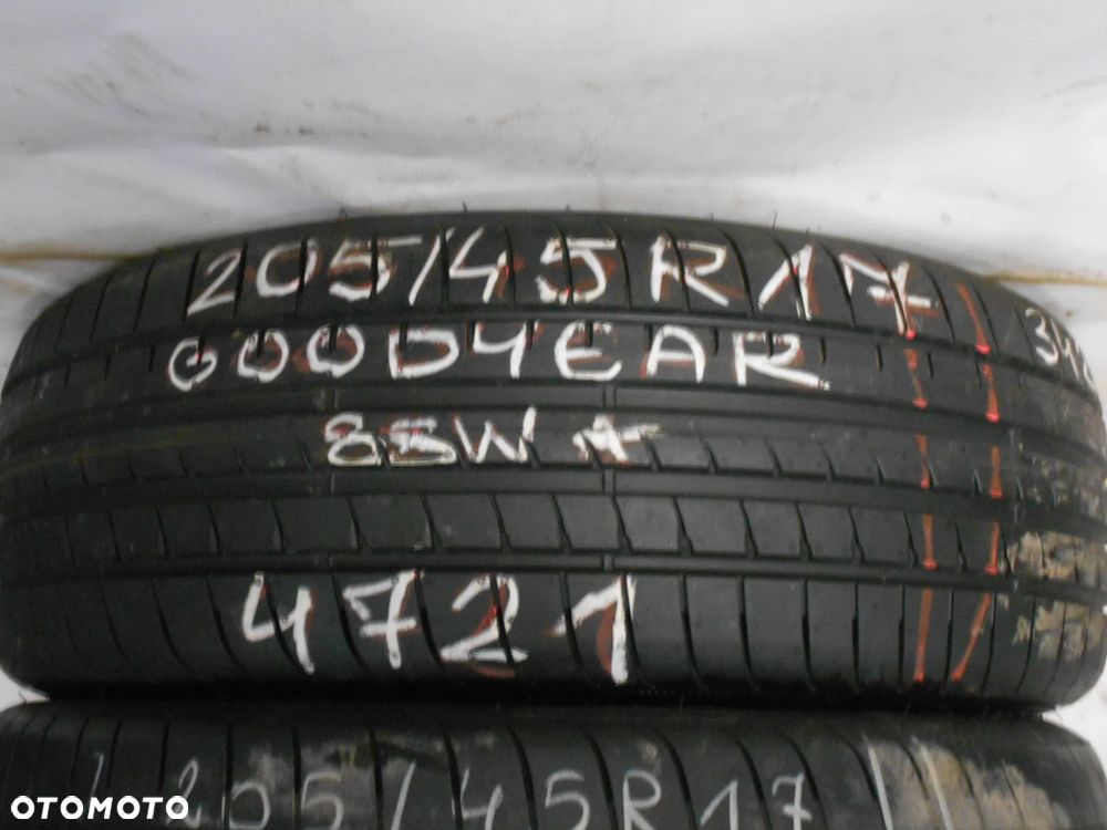 OPONY  205/45R17 GOODYEAR EAGLE F1 ASYMMETRIC 3 DOT 4721 7.7MM - 3